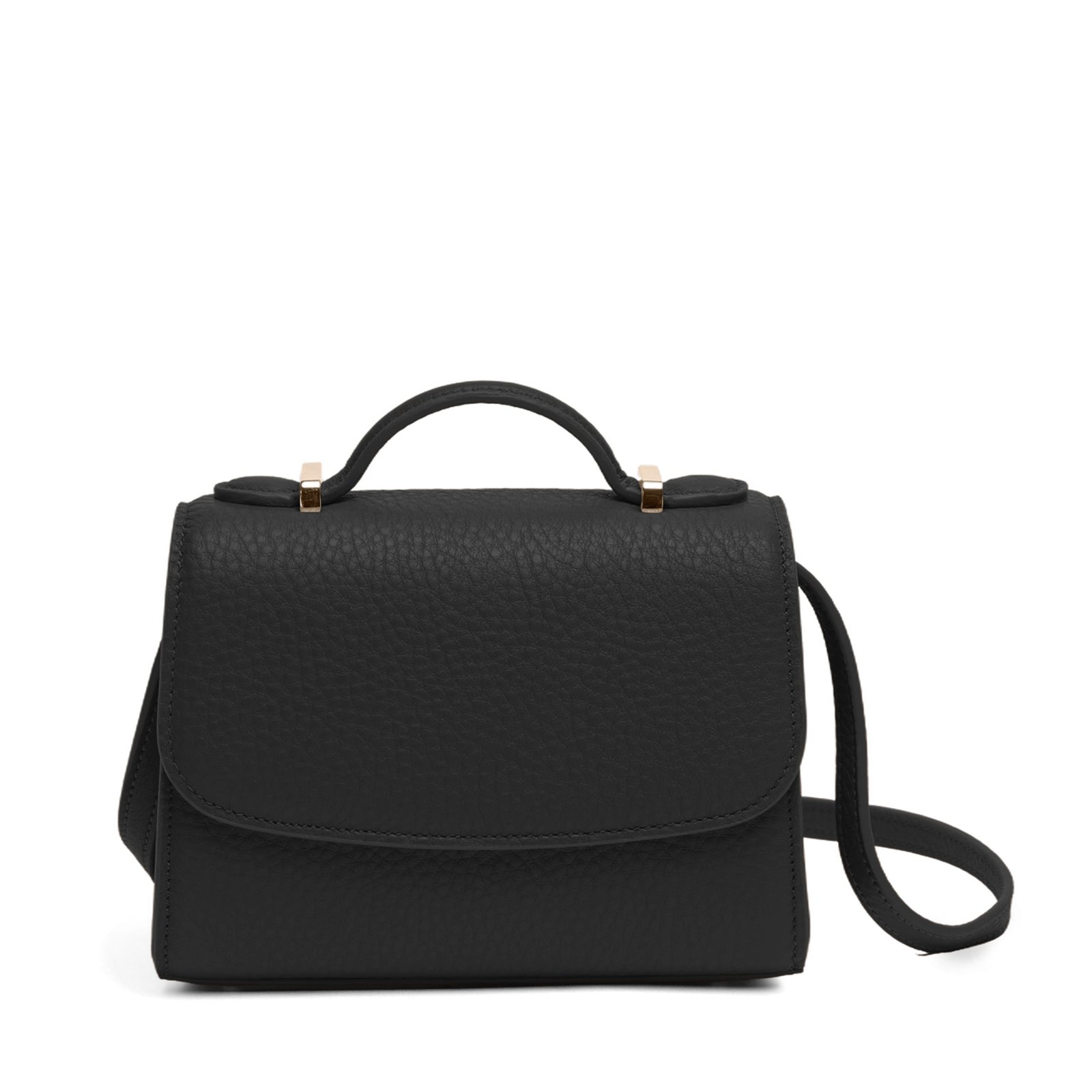 194-332-ref1_ea2d2849-4eec-42f2-9c24-18ef2a2b11dd.jpg Styles Wish Margot Top Handle Crossbody Black Pebble - Image 1