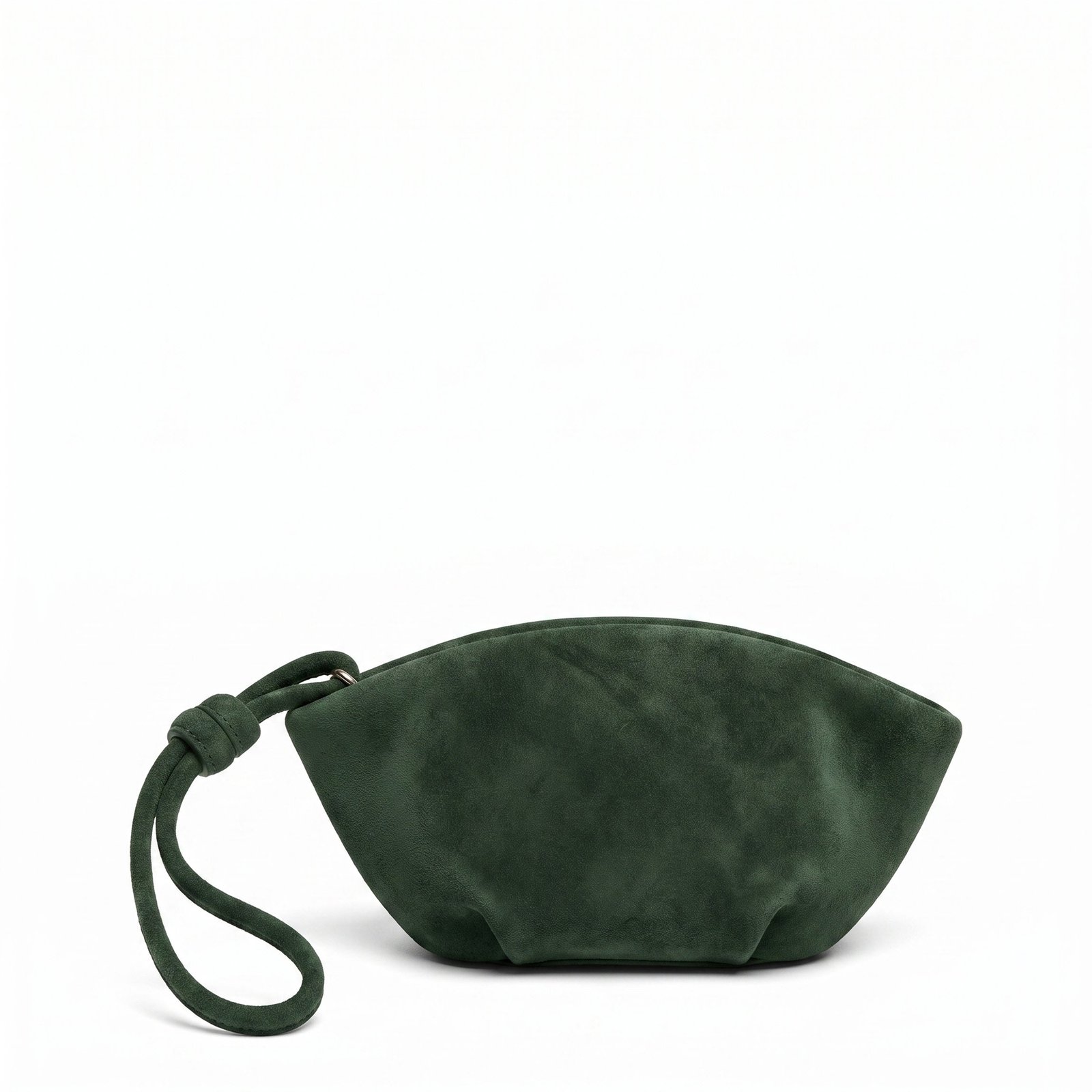 896-321-green-juniper-ref1.jpg Styles Wish Petite Dumpling Pouch Juniper Suede - Image 1