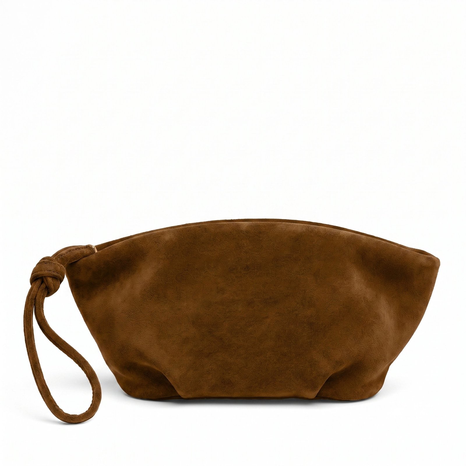 897-322-brown-russet-ref1.jpg Styles Wish Dumpling Clutch Russet Suede - Image 1