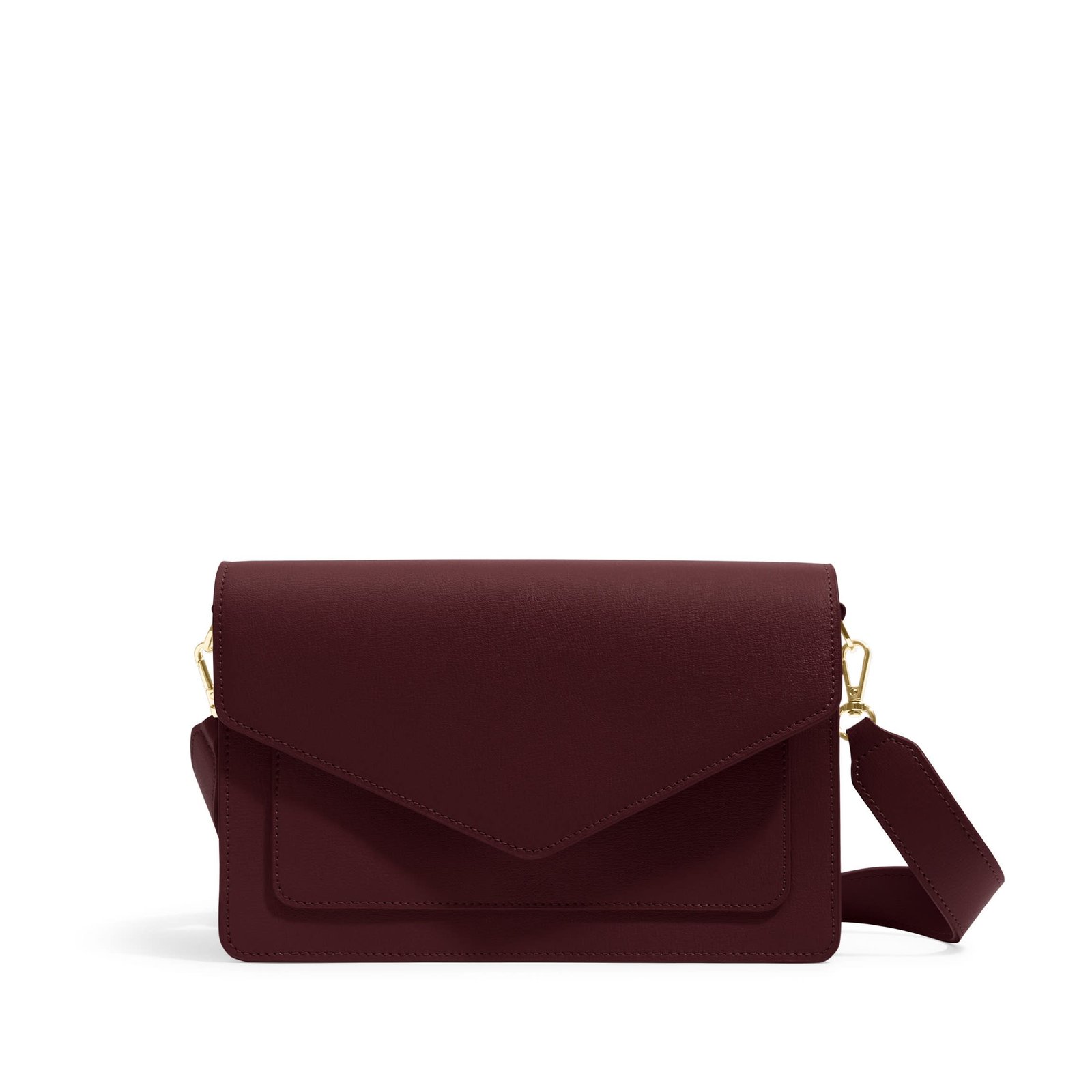 Medium-Willow-Envelope-Bag-Red-890-369-2.jpg Styles Wish Medium Willow Envelope Bag Oxblood - Image 1