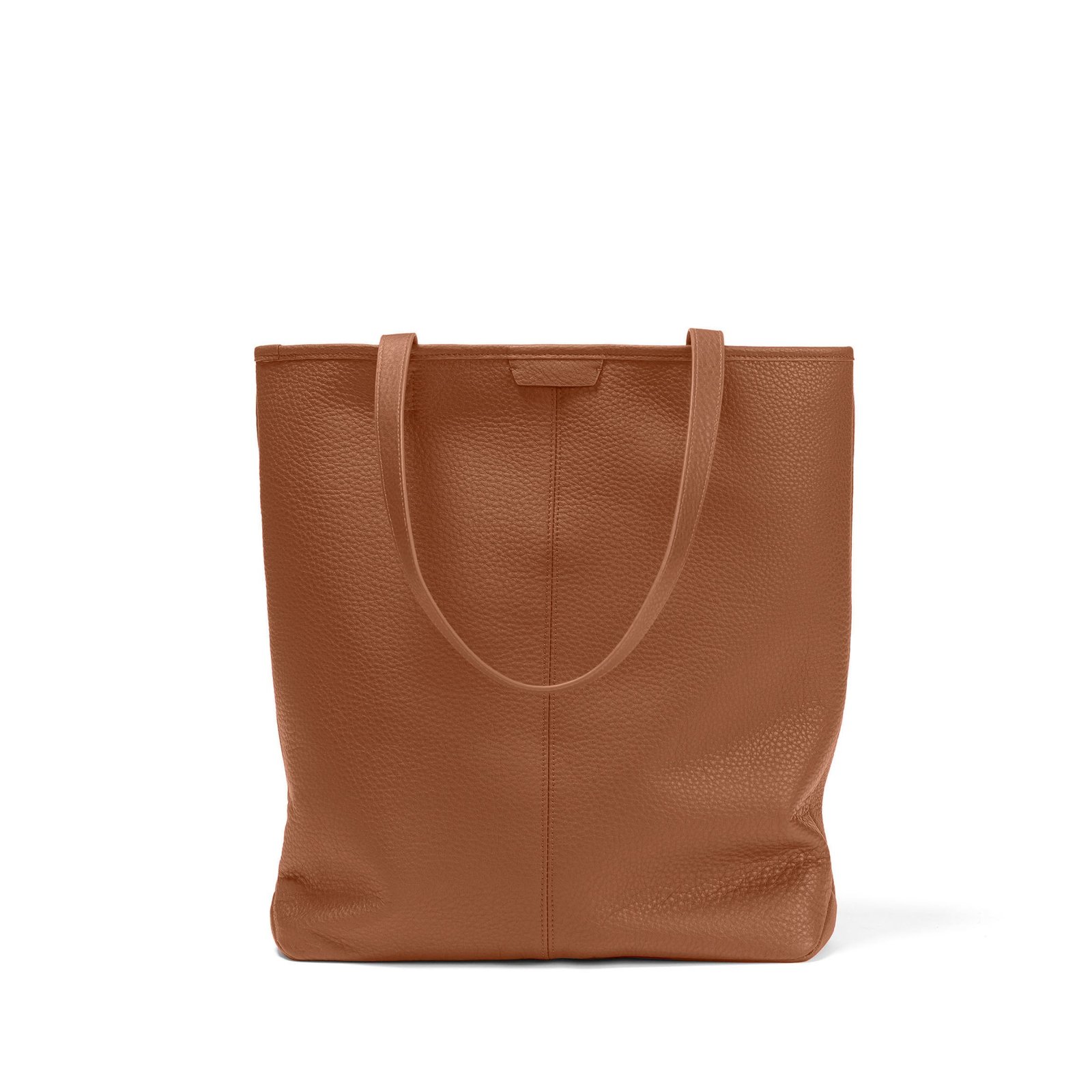 Uptown-Vertical-Tote-Saddle-037-224-1.jpg Styles Wish Uptown Vertical Tote Saddle Brown - Image 1