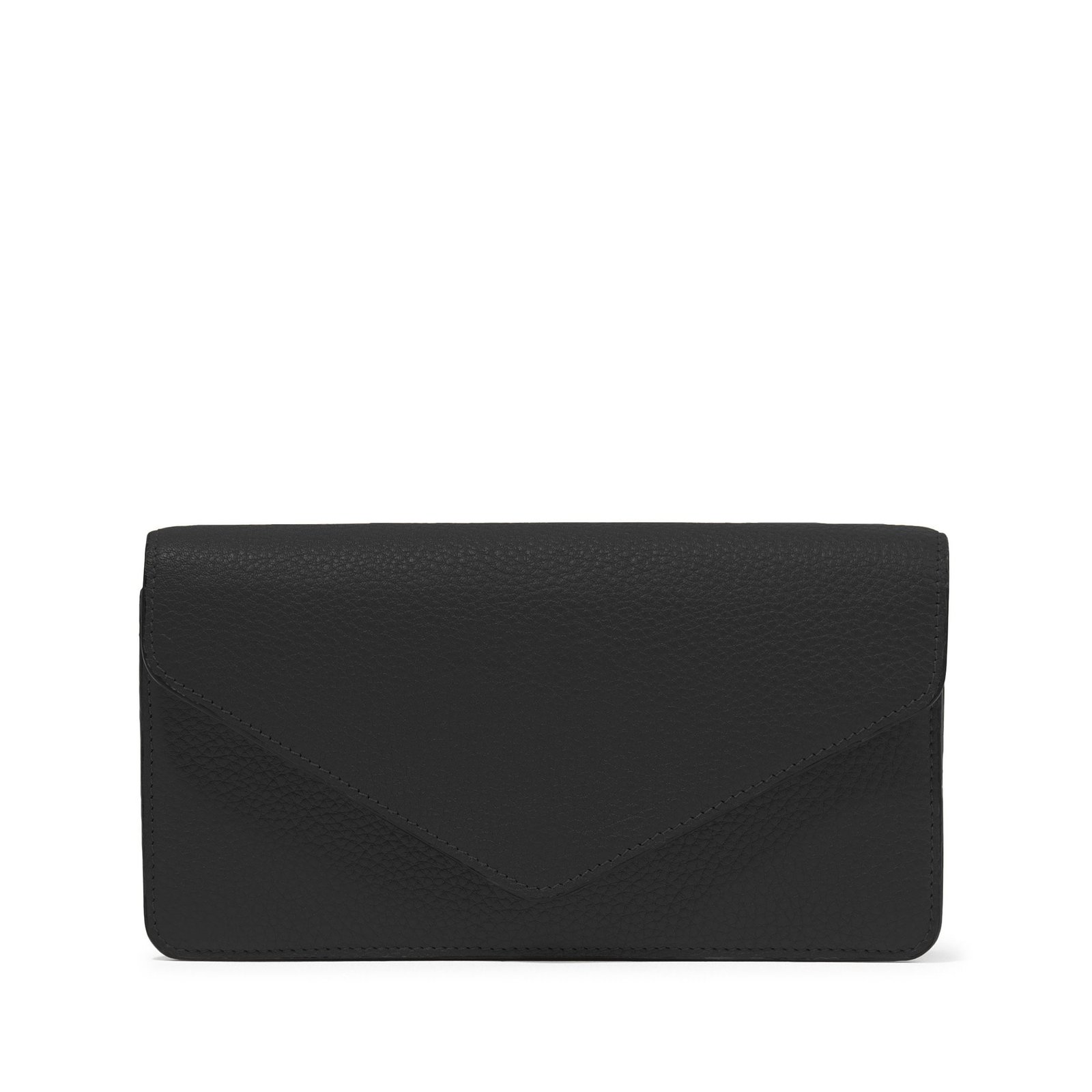 Willow-Envelope-Wallet-Clutch-Black-856-332.jpg Styles Wish Small Willow Envelope Black Pebble - Image 1